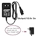 Oxiiert Adapter 2-polig, 12,6 V, 3 A, AC/DC, kompatibel mit Wybot Osprey 200 700 kabelloser Pool-Reinigungsroboter