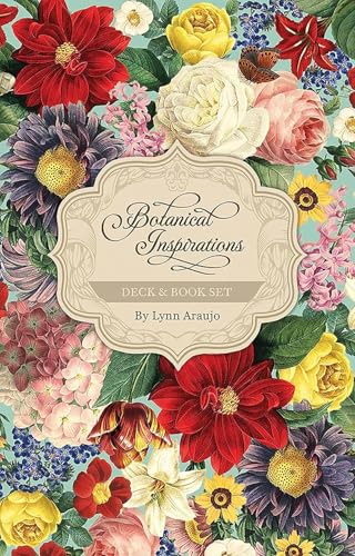 NEEPRA Botanical Inspirations Deck (Without Guidebook) | Tarot Oracle with 44 Cards | Traditional Standard Tarot Oracle Cards for Fortune Telling and Divination