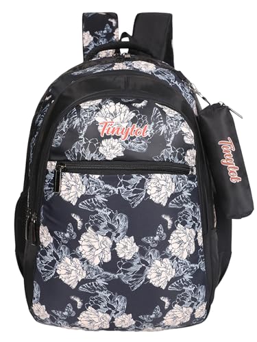 Image of Tinytot 30 Litre Japanese Korean Style School Bag Water-Resistant Laptop & Travel Backpack - Unisex Large 18 Inches Multipurpose Student Backpack for Boys & Girls, Men & Women
