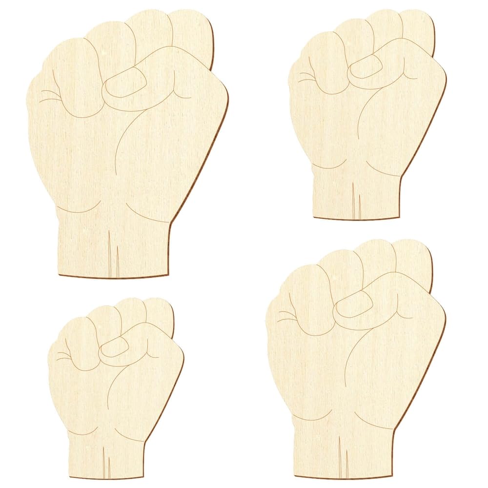 Segnalibro a mano in legno, simbolo rivoluzionario, 3 – 50 cm, confezione da 100 pezzi, altezza: 37 cm di altezza