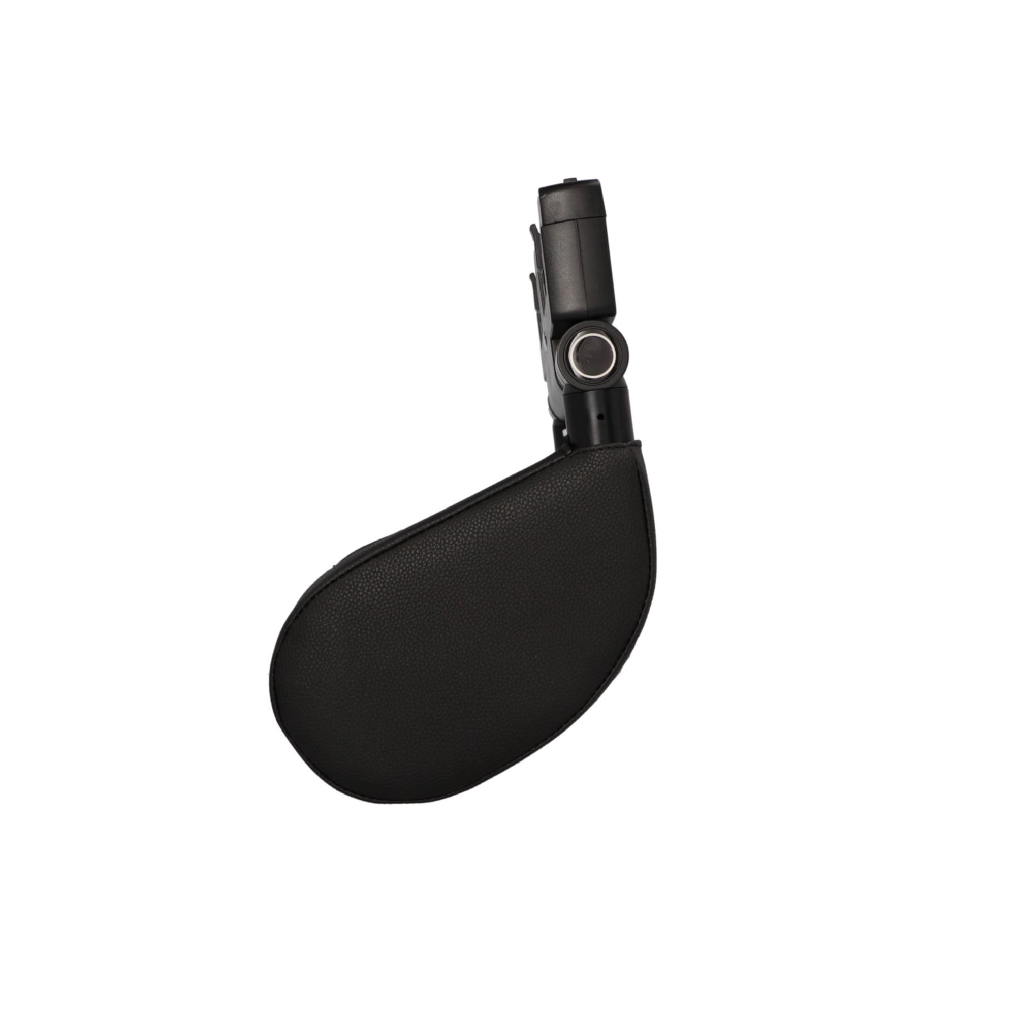 cartrend Appuie-tête Confortable Pliable, pivotant à 180 °, Noir