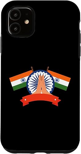 Vista 7 de Funda con ruedas indias para iPhone 15 Ashoka Chakra Indian Flag Pride India Flags