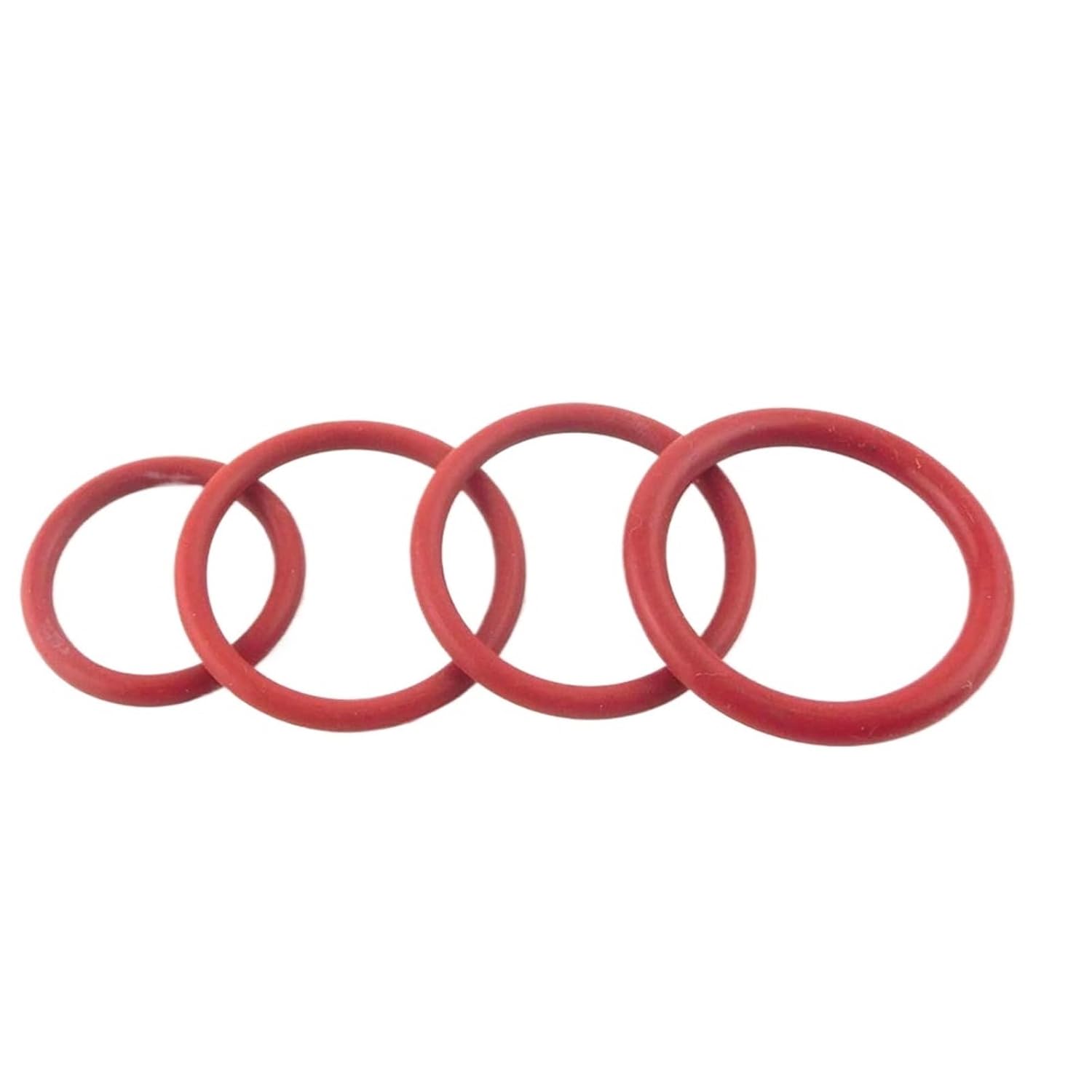 20pcs Red Silicon Rubber O Ring Seals 4mm Thickness 60/62/65/68/70/72/75/80/82/85mm OD O-Ring Gaskets Washers(60x52x4mm)