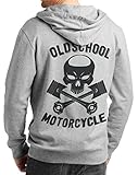 Ein korrektes Teil um ehrlichen Preis Der Hoodie von Rebel On Wheels begeistert mit hochwertiger Verarbeitung den dekorativen Naehten und dem großen Digital gedruckten Motiv auf dem Rücken