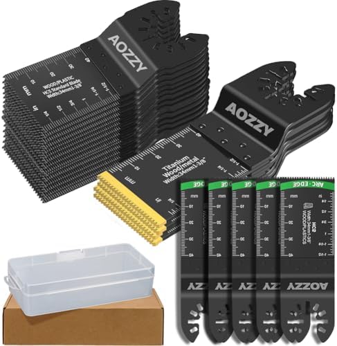 FastCraft 40-Piece Oscillating Saw Blades Set - Professional Multi-Purpose Blades