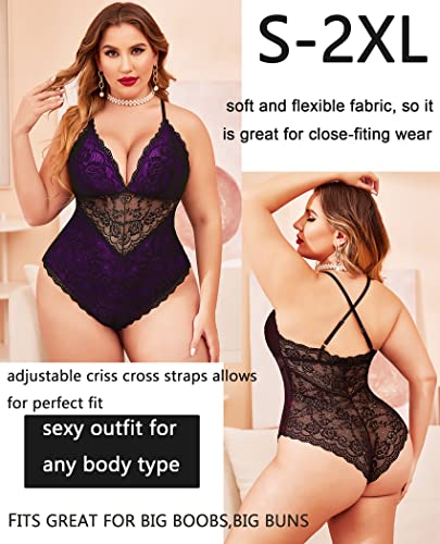 68% Off Avidlove Lace Teddy Bodysuit Lingerie - Image 7