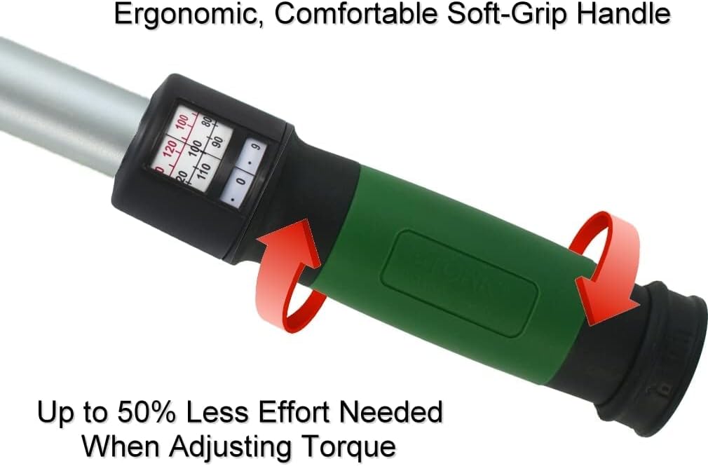 Up To 40% OFF eTORK Click-Style Torque Wrench (1/2-Inch, 30-150 ft.-lb)