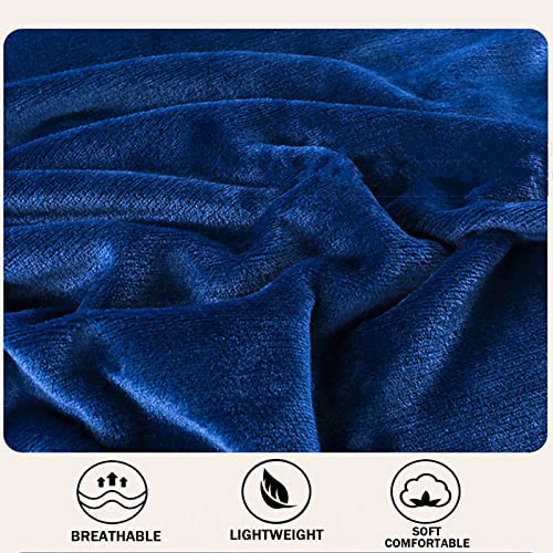 Chickwin Coperta Plaid di Flanella, Tinta Unita