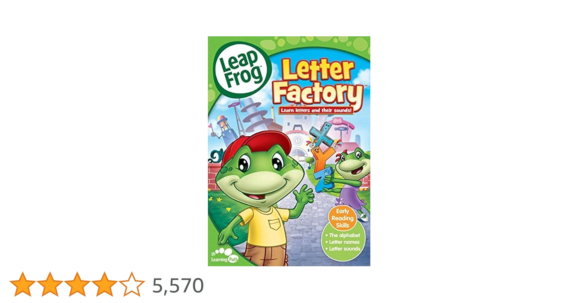 Amazon.co.jp: LeapFrog LetterFactory (輸入版)[Import] : DVD