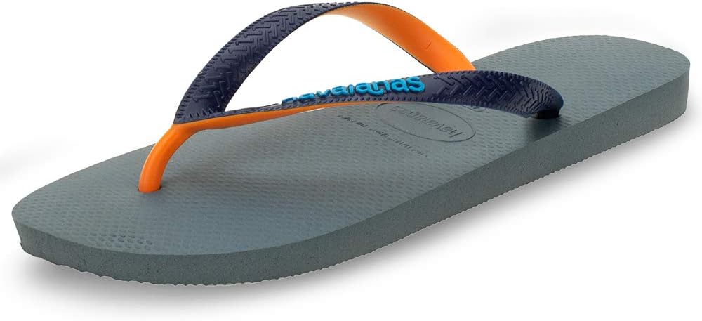 Havaianas Men's Flip-Flops, Silver Blue, 37/38