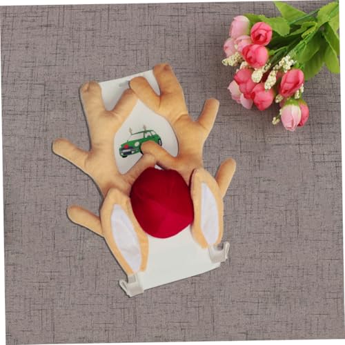 Décorations de voiture de cerf pour décorer son véhicule à Noël