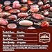 SigMntun Polished Stone Set Carnelian Crystals, 0.8