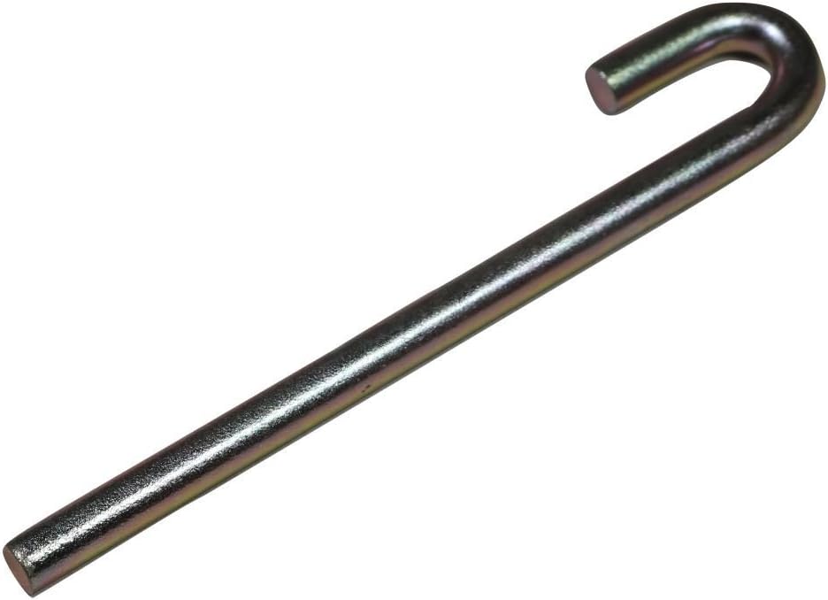 Tightening Rods  12 Pack , 5/16  0.3125  Inch, Ladder Rack Straps Replacement Tightening Tie Down Bar Universal To Round Tube Square Tube Mount Ladder Rack Ratchet Straps Zinc Yellow Plating - View #8