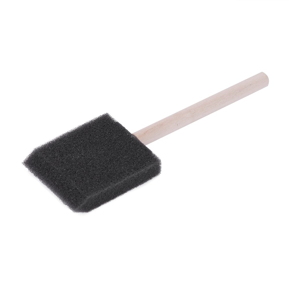 Sponge BrushCleaning BrushPain 4 Pcs Set Foam Sponge Brush With Wooden Handle For Painting Graffiti BrushCleaning Drawing CraftFoam Brush