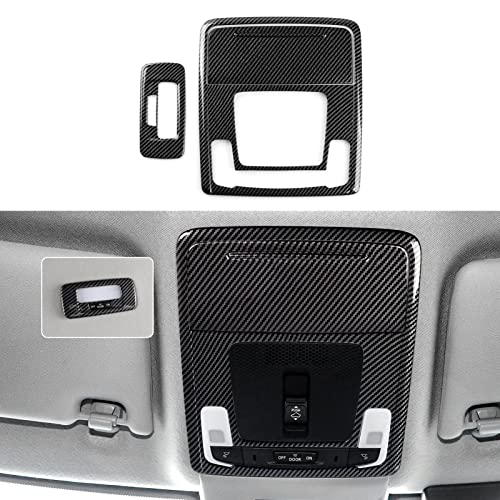 Image of Car Reading Light Cover Decals for 2022 2023 2024 2025 2026 Honda Civic 11th Gen Accessories ABS Carbon Fiber Interior Stickers