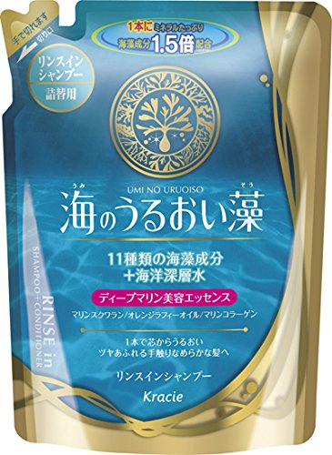 Amazon | 海のうるおい藻 リンスインシャンプー 詰替用 400ml