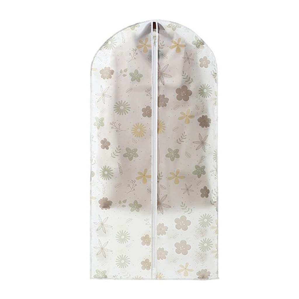 BAtlam Organizador Ropa Cubierta Antipolvo Ropa Colgando Abrigo Cubierta Antipolvo Bolsa de Almacenamiento para el hogar Armario Colgando Ropa Cubiertas (Color : D, Size : 60x100cm) (Pack de 3)