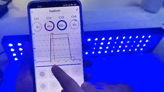 Amazon.com: PopBloom 2X Hertz 54 Smart-APP Control Aquarium LED