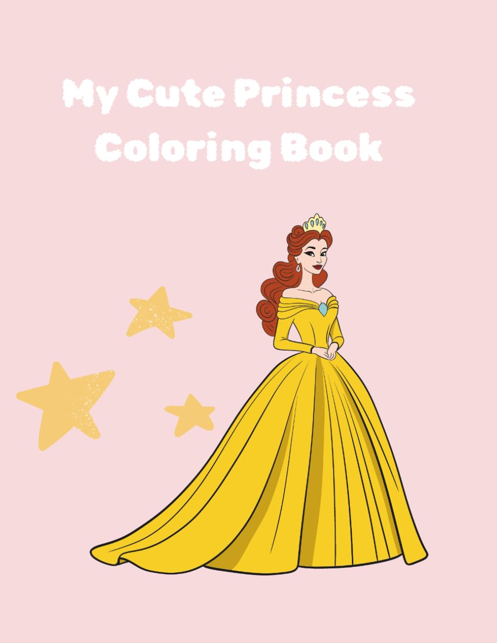 My Cute Princess Coloring Book