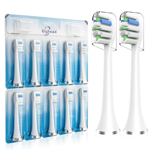 Cabezales de repuesto para cepillos de dientes eléctricos AquaSonic Black Series/Vibe Series/Duo Pro, cabezales de cepillo medianos mejorados para dientes más blancos y eliminación mejorada de placa,