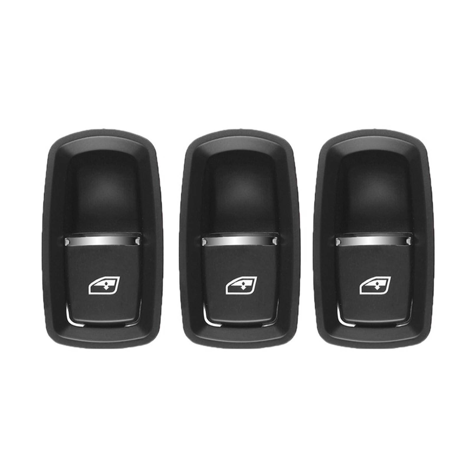 Bouton leve vitre réactif pour Panamera et Macan - Commande de commutation fluide 3PCS - 5