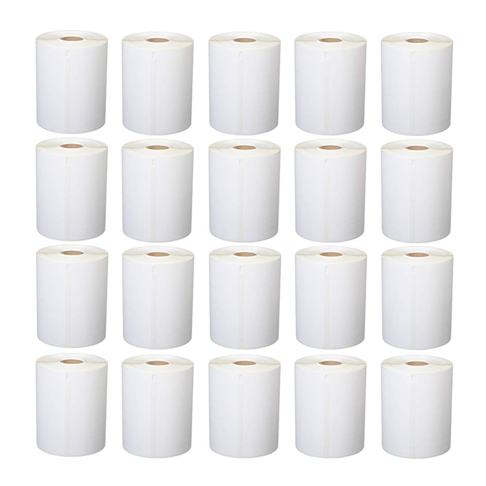20 Rolls 1744907 Compatible 4XL Internet Postage Shipping Labels, 4" x 6" 4XL Labels, 220 Labels per Roll