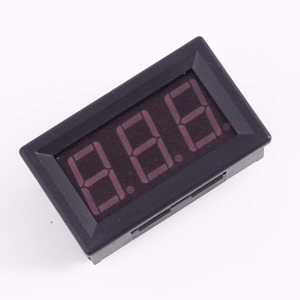Hochpräzisions Thermometer Industriethermometer Hochtemperatur LED Anzeige mit Thermoelement K Typ,M6 Sonde,DC 4.0V-28V