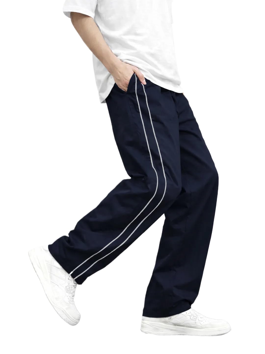 CHKOKKO Men's Adjustable Drawstring Lightweight Activewear