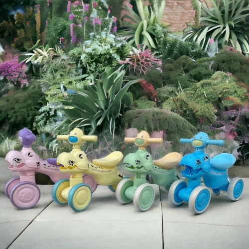 Bicicleta De Equilibrio Infantil Bebe Kidino Motoca Infantil Dino Triciclo Bebe Leve e Durável Bike