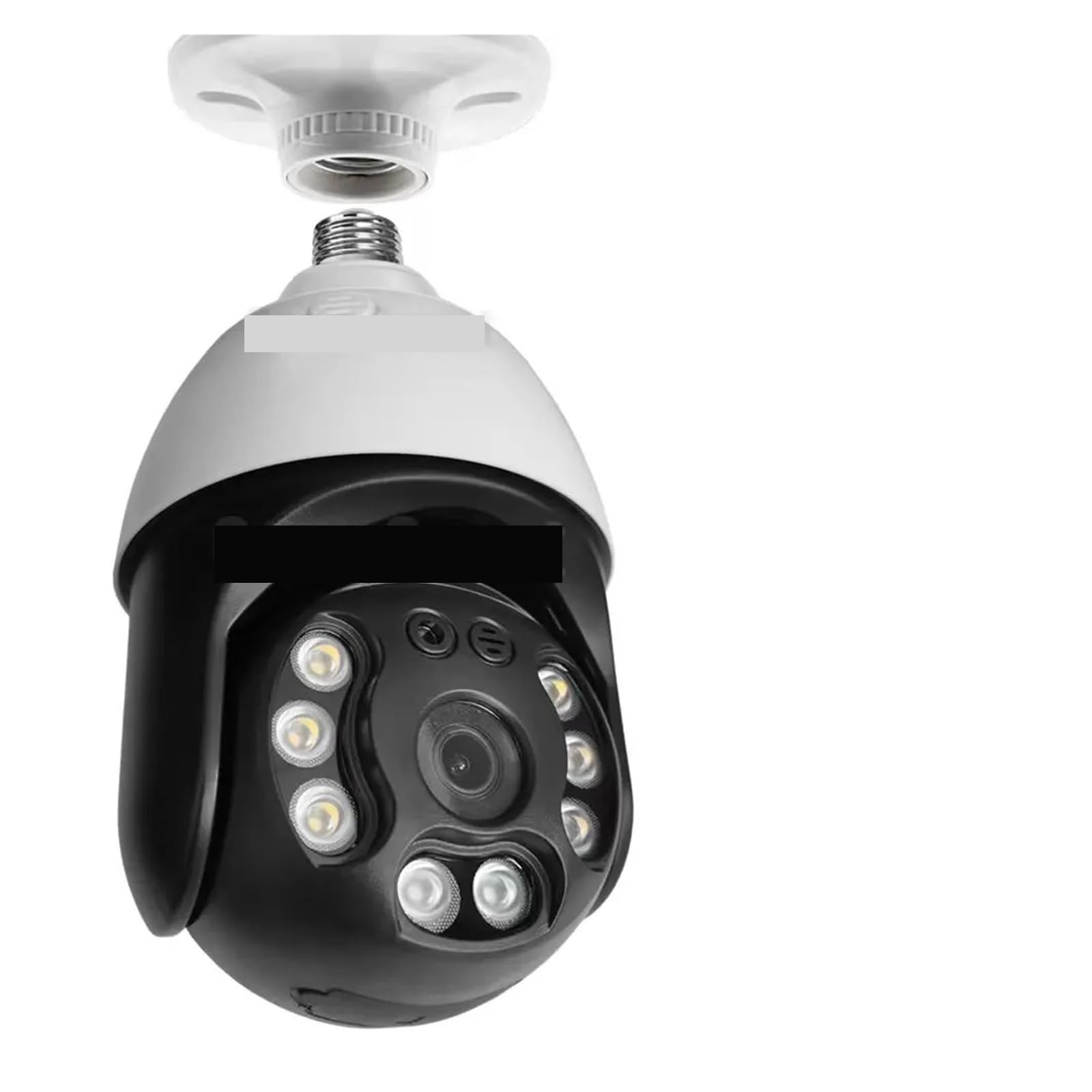 OSHPMBDLYFJ Tuya 5MP Wifi Bulb Camera Wireless CCTV Outdoor Video Surveillance Security Support NVR(4MP no card)