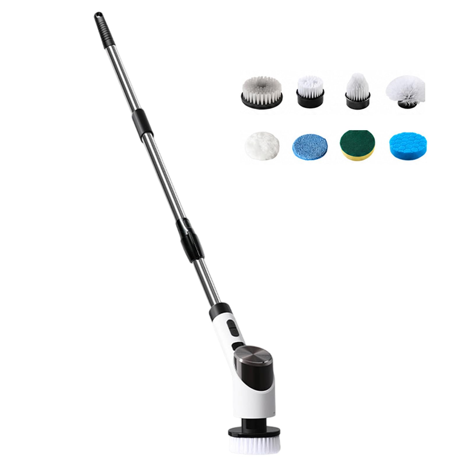 Pangboer B Abs Electric Power Rush, Rechargeable Cordless Scrubber With Multi Area Heads For Athroom Sink Floor Stovetop Power Scrubber Athroom Rush Kitchen Floor