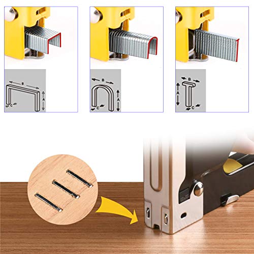 WiMas Heavy Duty Staple Gun Kit, 3-in-1 Tacker Gun Set with Staple Remover and 900 Staples 3 WiMas Heavy Duty Staple Gun Kit, 3-in-1 Tacker Gun Set with Staple Remover and 900 Staples - Image 3