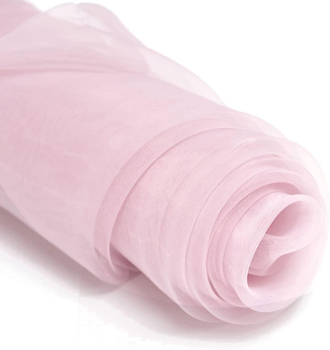 Tessuto In Organza Trasparente Voile Di Cristallo Bicolore - Foto 11