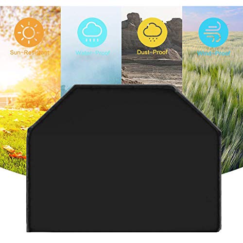 Grill Barbecue Cover 145x61x117CM, Gas BBQ Cover Waterproof Barbecue Cover Outdoor Gas BBQ Grill Cover Windproof, Dust Protection, Rip-proof & UV Protection with Storage Bag 4 Grill Barbecue Cover 145x61x117CM, Gas BBQ Cover Waterproof Barbecue Cover Outdoor Gas BBQ Grill Cover Windproof, Dust Protection, Rip-proof & UV Protection with Storage Bag - Image 4