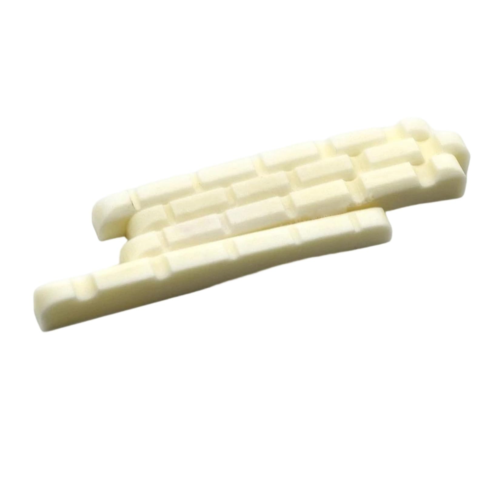Nakrętka Gitary 16 Szt Nakrętek Szczelinowych Real Bone 5 String Do Basu Elektrycznego 48 Mm