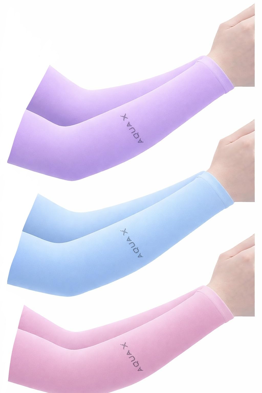 3 Pairs Arm Sleeves Gloves for Men & Women | UV & Sun Protection | Fingerless Biker Riding Sleeves | Anti Dust, Summer Cooling Arm Covers for Sports & Outdoor-picture-28
