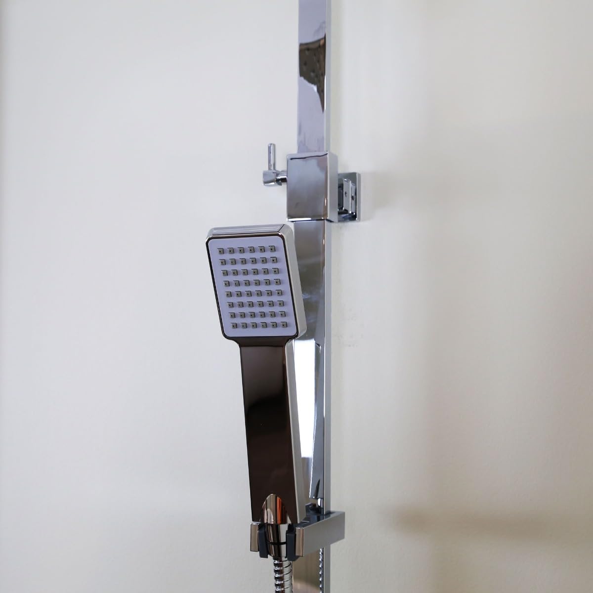 Essebagno 9011648 Kwarcowa chromowana kolumna prysznicowa z termostatyczną 300