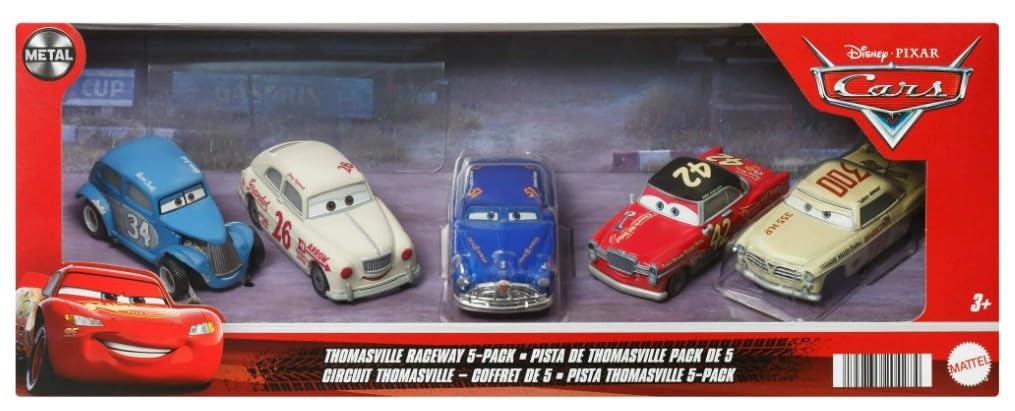 Amazon.co.jp: Mattel Cars 3 Thomasville Raceway 5個パック - Heyday
