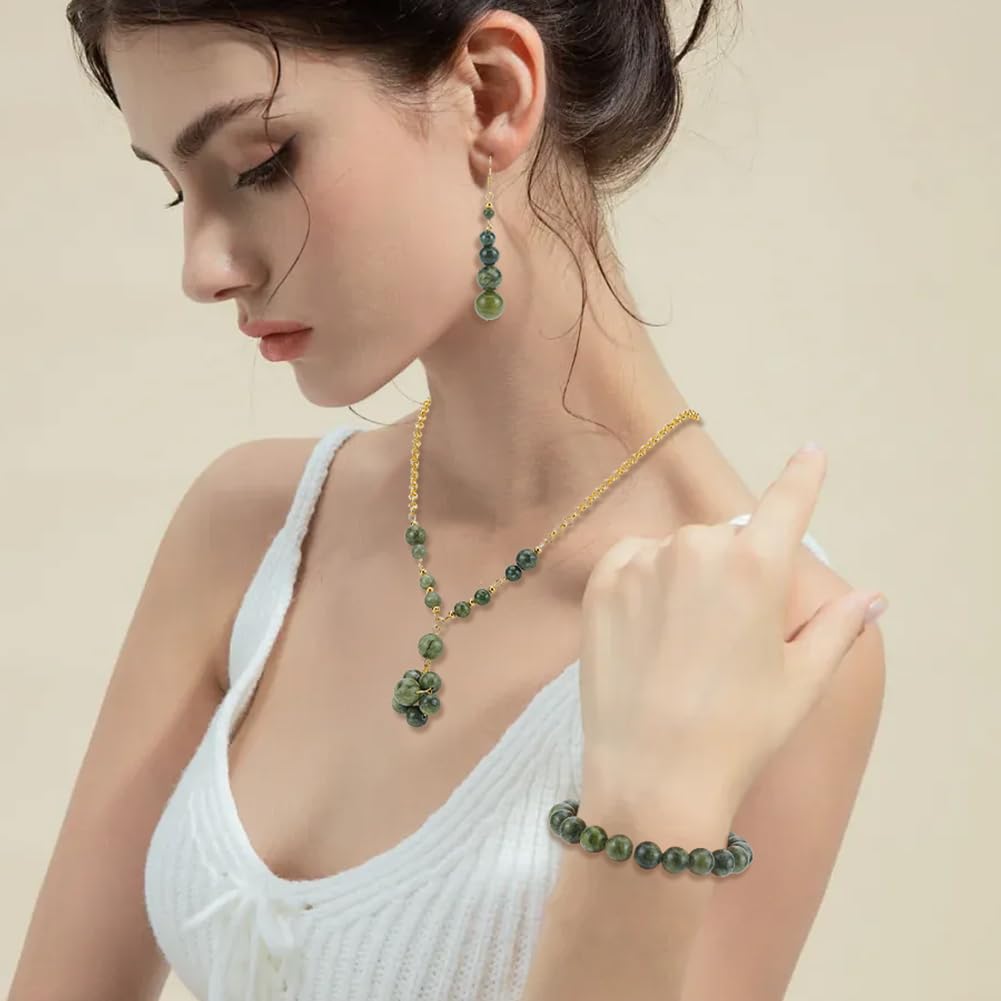 Collier En Aigue-marine Naturelle - Perles Heishi Facettées 4-5mm - Longueur 17.5"