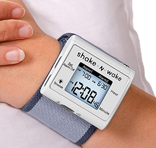 Shake N Wake Vibrating Silent Alarm Watch product photo Shake N Wake Vibrating Silent Alarm Watch product