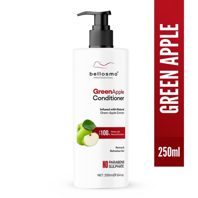 Image of Apple Conditioner With Natural Apple Extracts For Soft Smooth And Manageable Hair Suitable For All Hair Types-250 ML