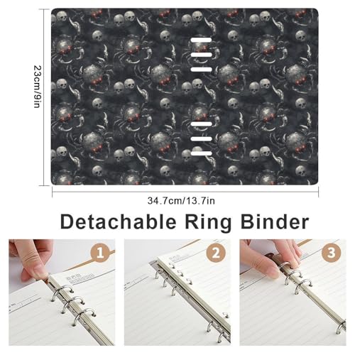 Carnet de notes A5 rechargeable réglable pour ne plus perdre vos feuilles de cours - 2
