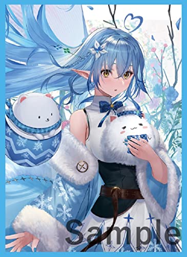 ホロライブ 雪花ラミィ ツインテール スリーブ プレイマット 白詰草 Amazon.co.jp: ホ口 雪花ラミィ ツインテール スリー プレイ
