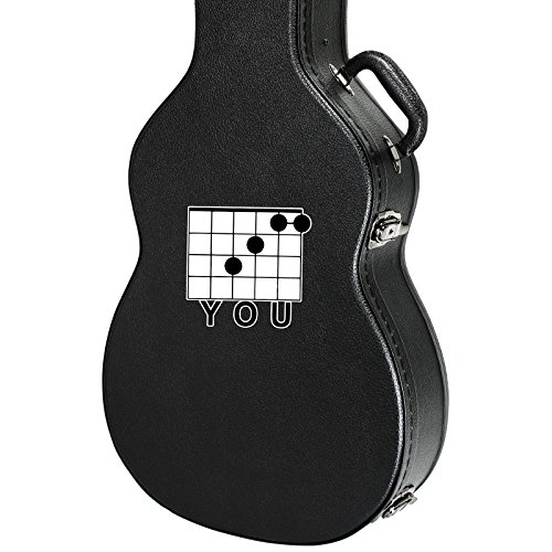 F Note You Pun Guitar Instrument Case Sticker - 4