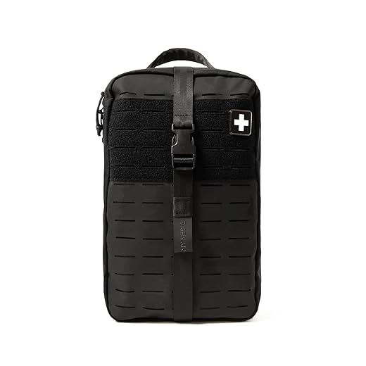 My Medic MYFAK Large Medical Kit (PRO) - Emergency First Aid Survival Essentials & Travel Bag Supplies | Rescue Items For Any Car, Home or Office - Black