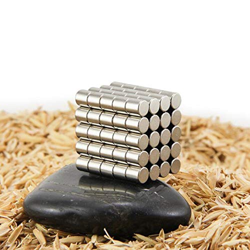 Aygyiyh 50Pieces 5X5Mm/(0.2X0.2 Inch) Magnetic Push Pin, Refrigerator Magnet Diy Multi-Purpose Office, Dry Erase Board, Whiteboard, Personalized Multi-Function #TOP4