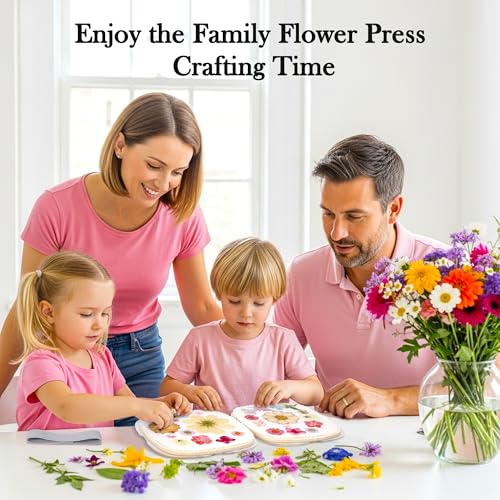 Aboofx Mikrowellen Blumenpresse Set,16 x 16 cm Schnelltrocknend Mikrowellen Blumenpress mit Waschbares Tuch,Hochzeitsstrauß Konservierung,ldeal fur DlY Pflanzenpressen,Blumen,Herbarium,Bastelprojekte