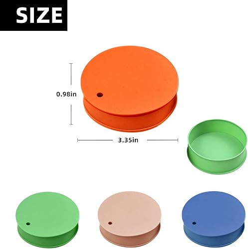 Miniatura 4 de 8 fundas para bebidas con protección contra el alcohol, tapas de silicona con pajilla, 4 colores, regalos para hijas, niñas universitarias y mujeres