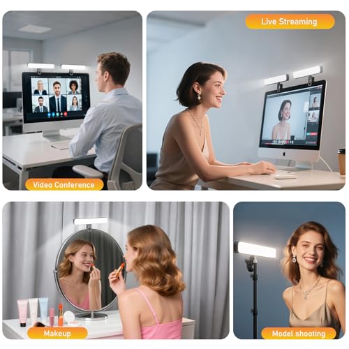 Webcam mal éclairée ? Découvrez le kit de lampe de visioconférence ALTSON pour PC - 4
