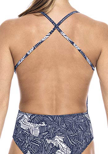 Speedo Tsuri Maillot, Mulheres, Azul (Marinho), P